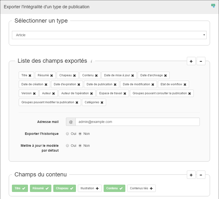 exportCSV intro2