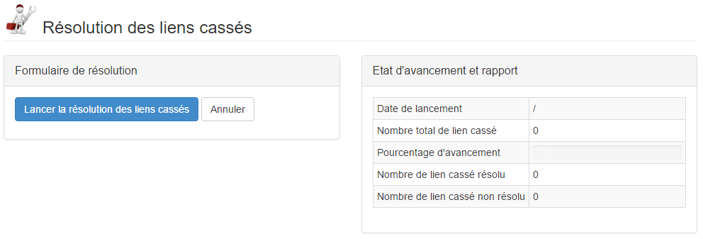 importCSvPlugin résolution des liens cassés 1