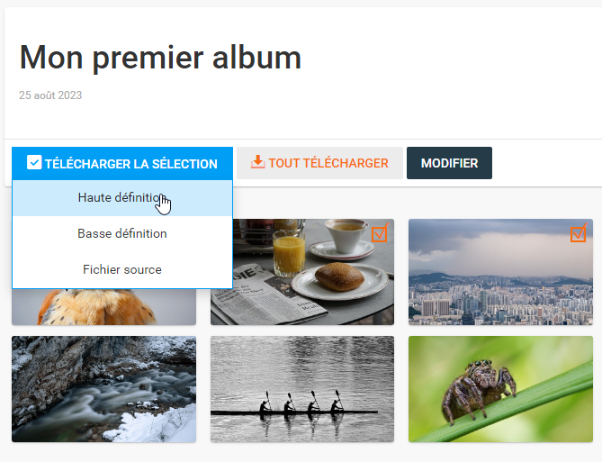 Wisen - Album de médias - télécharger sélection